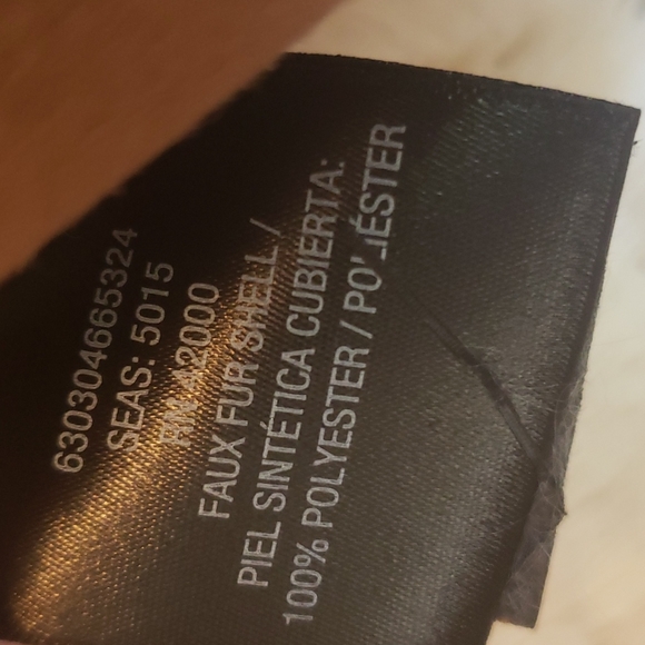 Suede/Shearling Coat - Picture 6 of 7